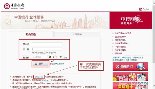 中国银行网上银行怎么用2
