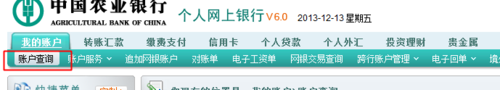 农行如何利用网银查询消费明细2