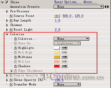 After effects打造云层光线流动12