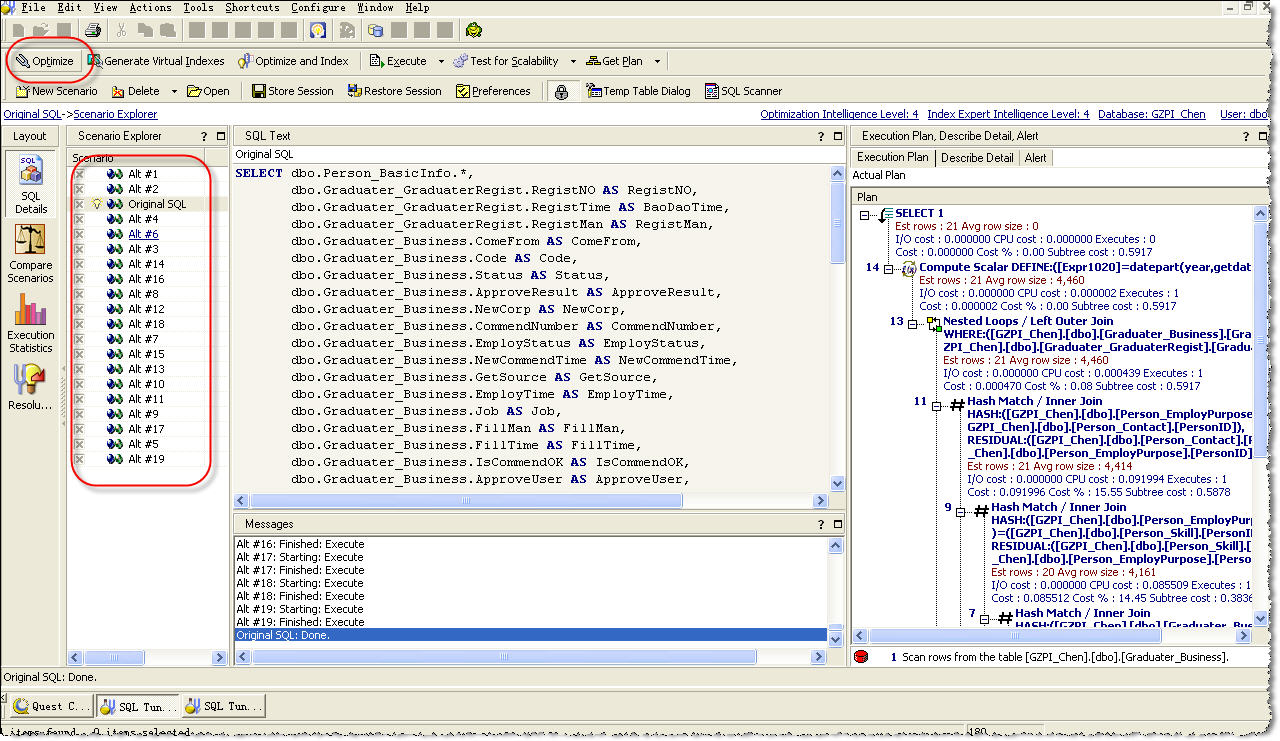 Oracle SQL tuning 数据库优化步骤图文教程6