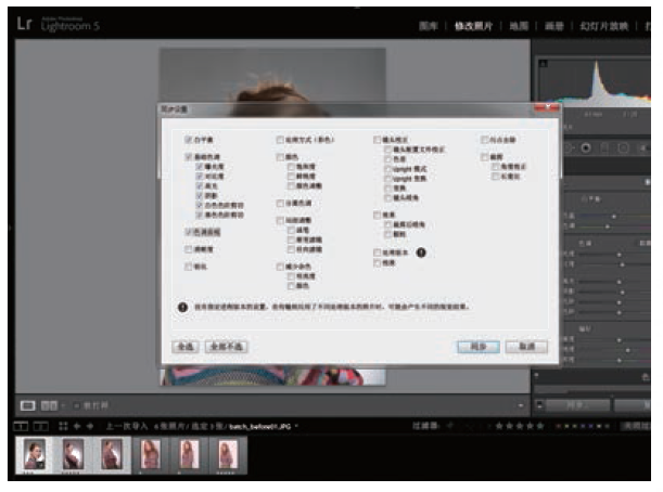如何使用Lightroom批量处理照片3