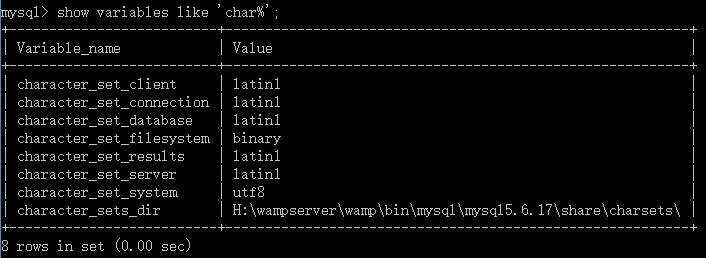 mysql中文乱码的一些解决方案2