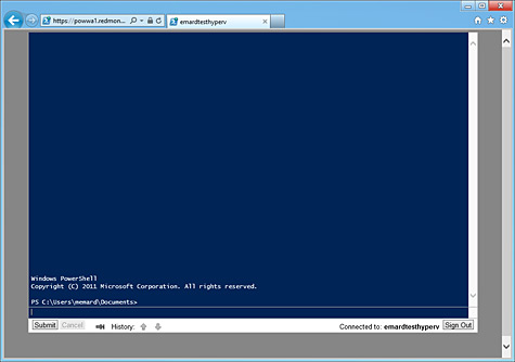 使用Windows PowerShell Web Access1