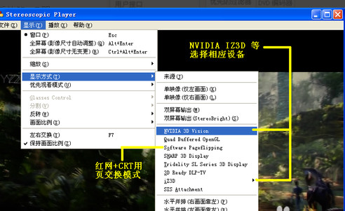 stereoscopic player怎么设置5
