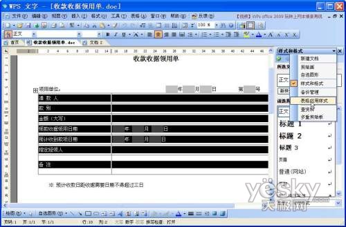 巧用WPS 2009将文档处理变成填字游戏5