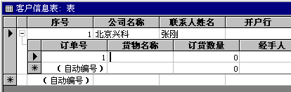 ACCESS:定义表之间的关系9