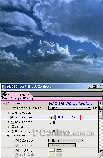 After effects打造云层光线流动26