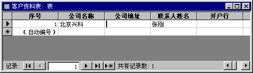 Access6.4表中插入、删除和移动字段1