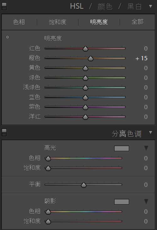 Lightroom晚间室内儿童拍摄后期6