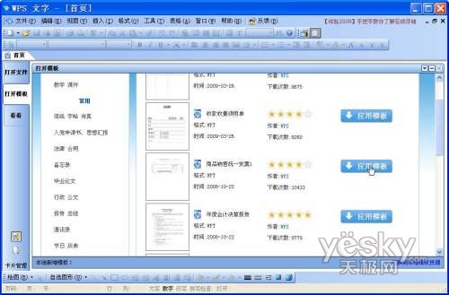 巧用WPS 2009将文档处理变成填字游戏1