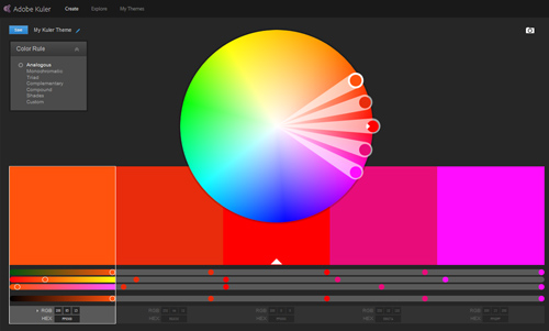 教你使用最受欢迎的配色小工具KULER1