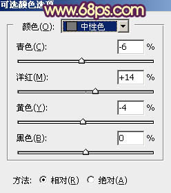 Photoshop给阶梯上的情侣加上华丽的霞光色19