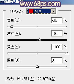 Photoshop打造唯美的暗褐色草地人物图片23