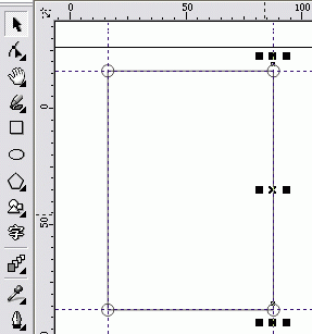 coreldraw制作邮票的齿状效果教程6