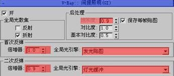 3DMax V-ray渲染器通用参数设置4