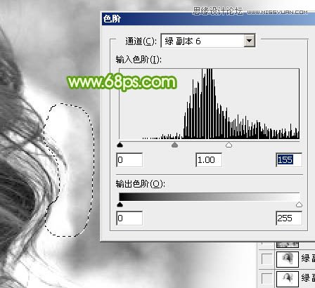 巧用Photoshop通道抠出人像头发丝19