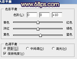 PS调出树林模特图片鲜艳的橙色调15