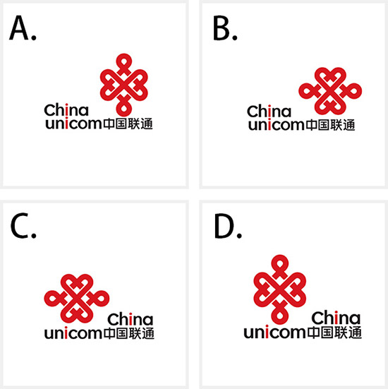 请找出正确的官方版本Logo，你能对几个？11