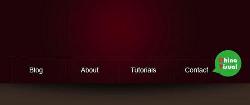 Photoshop制作简洁网页导航教程10