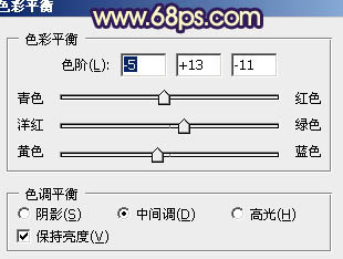 PS调出树林模特图片鲜艳的橙色调16