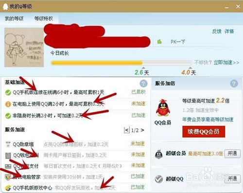 升级QQ皇冠 如何在一天内快速升QQ等级攻略2