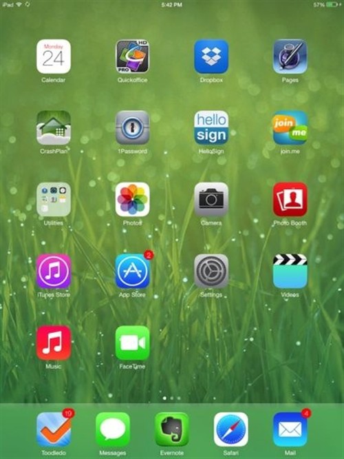 ipad怎么升级ios7？1