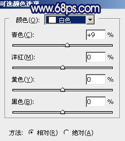 Photoshop给大树边的人物加上斑斓的霞光暖色14