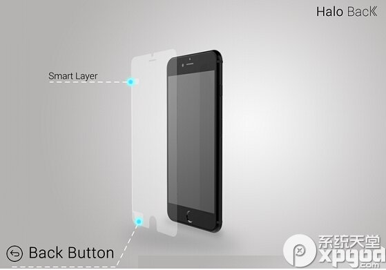 神奇贴膜让iphone 6也有返回键1