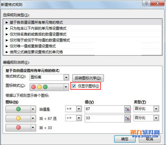 Excel2013教程 如何用红灯图标记录工作情况2