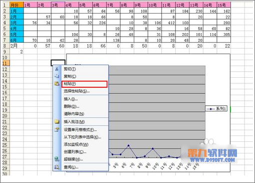 Excel教程 灵活运用INDEX函数制作动态图表17