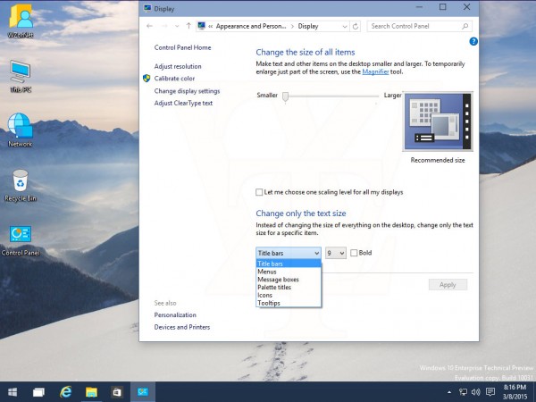 Win10 Build 10031英文企业版第二波截图曝光11