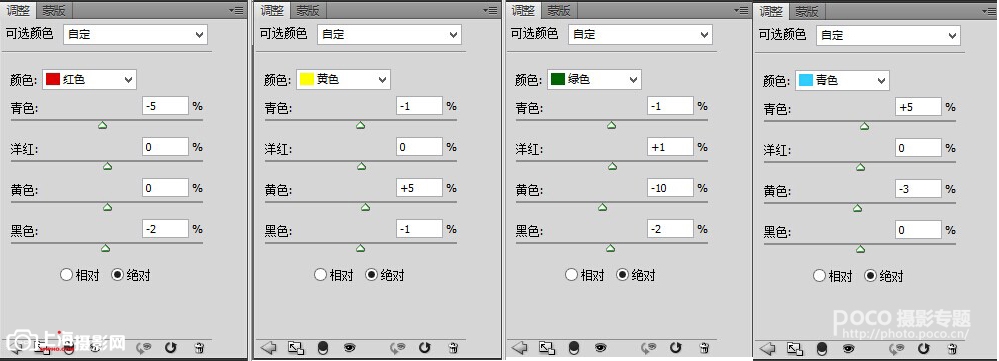 photoshop 后期PS淡青色调4