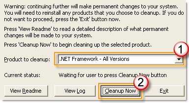 .NET Framework 安装失败的解决办法5