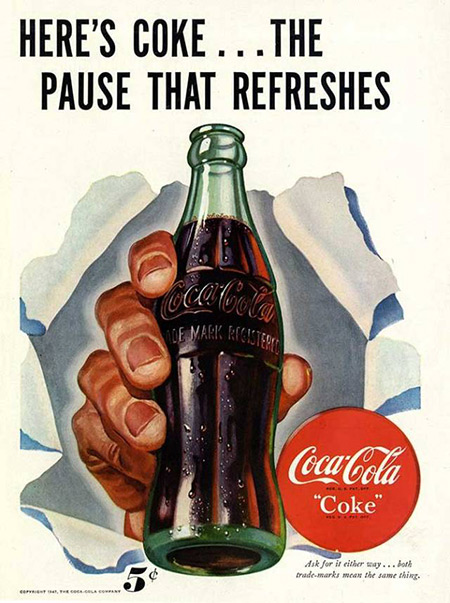 百年可口可乐平面广告作品欣赏39
