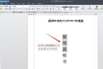 使用金山PDF转WORD工具的教程10