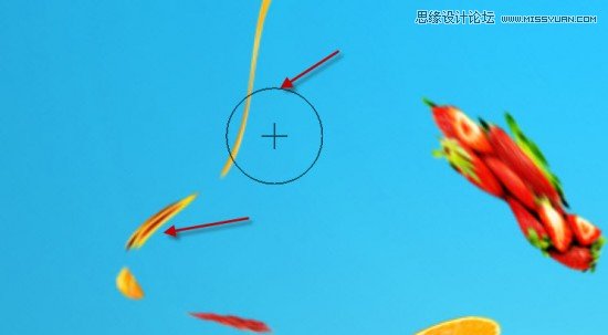 Photoshop制作水果装饰效果3D艺术字24