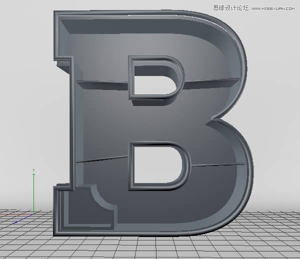 Photoshop结合C4D制作立体效果的木纹字26