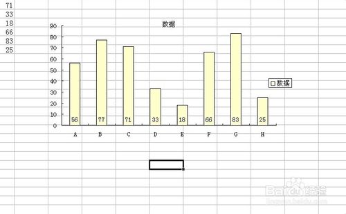 excel图表中如何设置数据标志的显示位置10