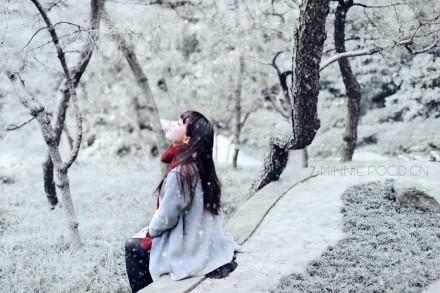 用photoshop打造唯美雪景照片效果5