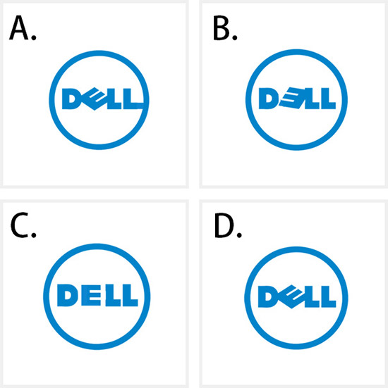 请找出正确的官方版本Logo，你能对几个？18