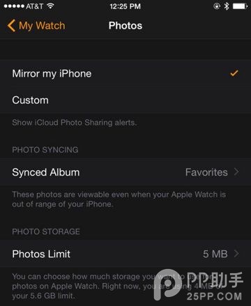 教你将照片同步到Apple Watch2