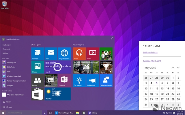 win10 Build 10108版本截图图赏10