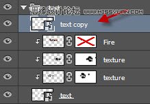 Photoshop设计超酷的燃烧效果3D艺术字20