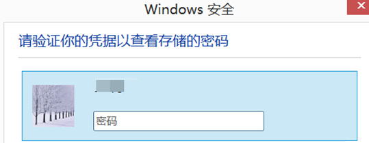 Win8系统凭据管理器找回网页中保存过的账号密码3