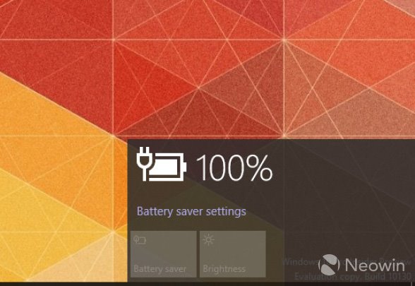 Windows 10 build 10130电池显示改进2