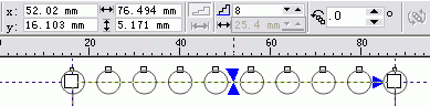 coreldraw制作邮票的齿状效果教程8