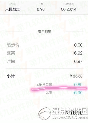 uber优步打车无条件舍位是什么意思1