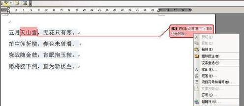 word2003如何删除批注?4