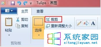 利用win7系统画图功能快速剪切图片的方法2