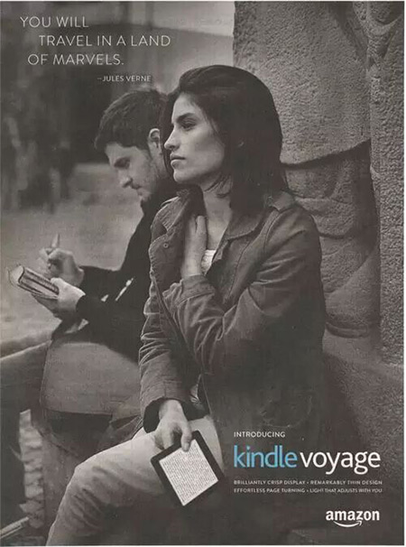 Kindle Voyage如何做广告文案？2